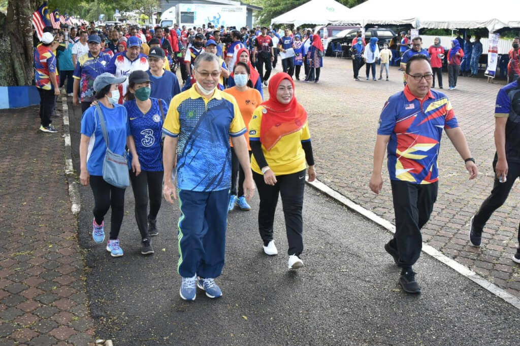 Warna Jalur Gemilang Semarakkan Pelancaran Bulan Kebangsaan Kempen