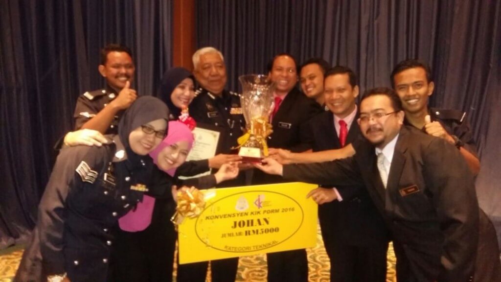 IPD Melaka Tengah memenangi Johan pertandingan inovasi untuk kategori teknikal