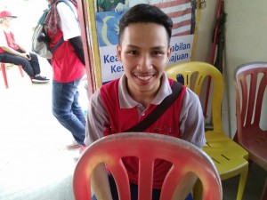 Akmal gembira dapat berbakti dan berharap akan dapat terus terlibat dengan aktiviti sebegini di masa-masa akan datang. 