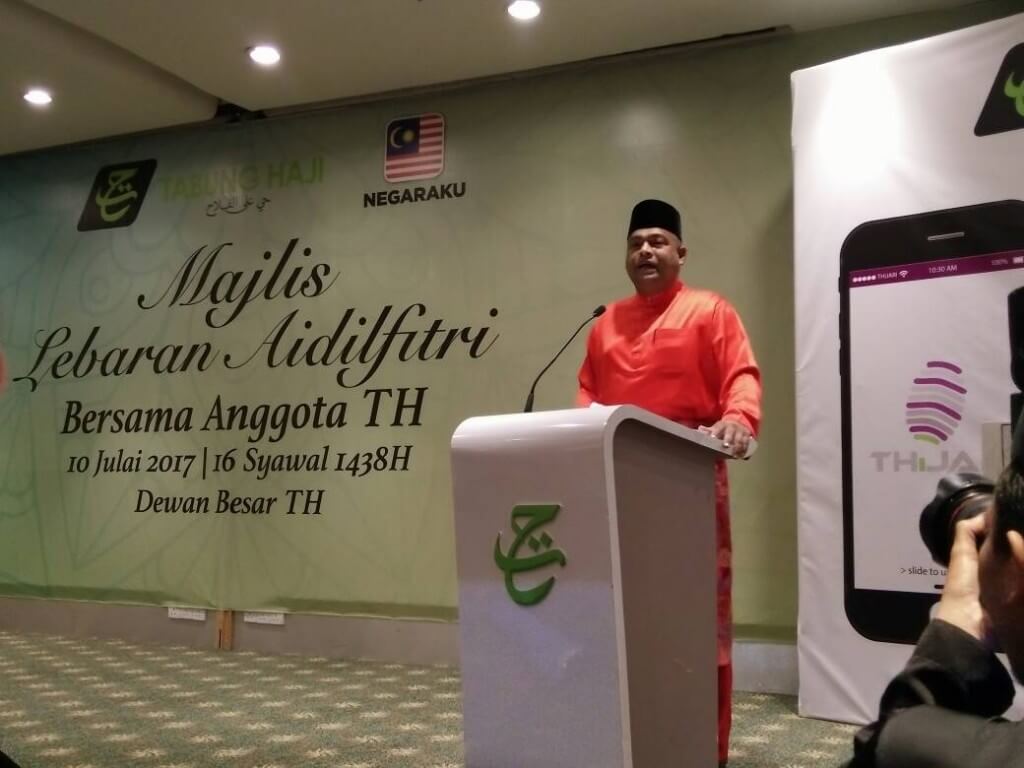 Ucapan Perasmian oleh Pengerusi Lembaga Tabung Haji, Datuk Seri Abdul Azeez Abdul Rahim.