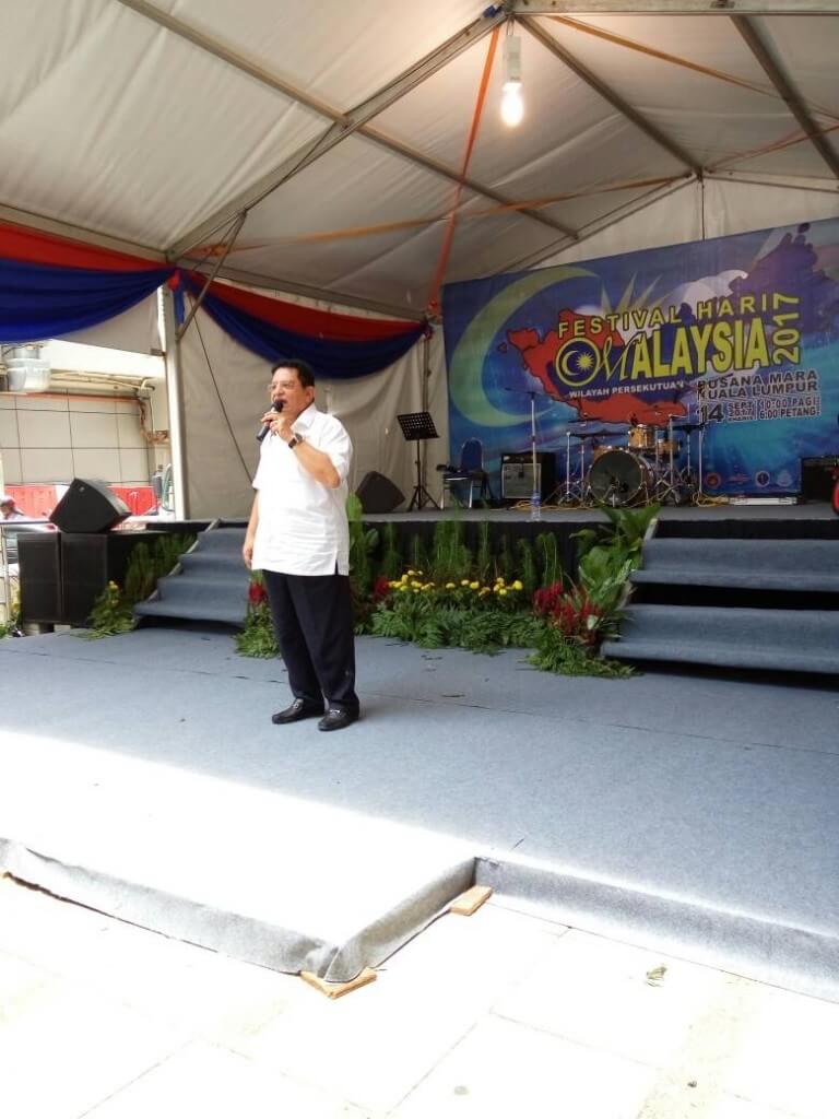                         Menteri Wilayah Persekutuan, Datuk Seri Tengku Adnan Tengku Mansor menyampaikan ucapan perasmian