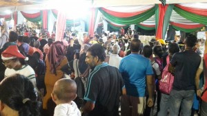 Pelbagai kaum hadir membuktikan semangat 1Malaysia terus menyubur dalam kalangan masyarakat hari ini.