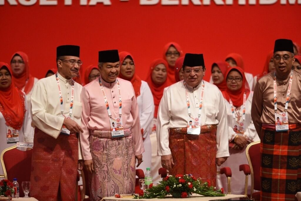 Turut hadir Datuk Seri Hishammuddin Tun Hussein, Datuk Seri Ahmad Zahid Hamidi, Datuk Seri Tengku Adnan Tengku Mansor dan Datuk Seri Salleh Said Keruak