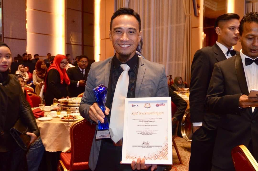Pemenang Anugerah Mikro Pembuatan, Abdullah Salehoddin, Pengurus Pak Lah Food Industries Sdn.. Bhd.,