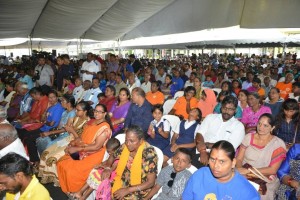 Lebih kurang 1,500 masyarakat India hadir ke perasmian SJKT Bandar Sri Sendayan, di sini semalam.
