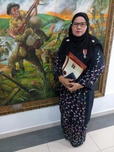 Siti Rahamah berbangga menjadi sebahagian daripada warga ATM. 