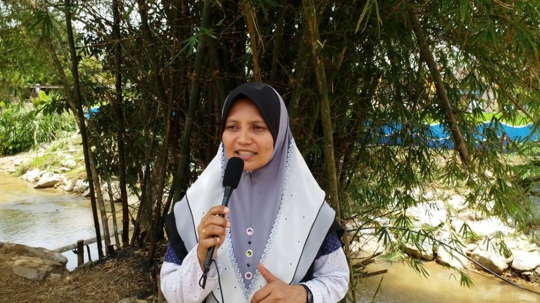 Pegawai Belia dan Sukan Daerah Sik, Siti Salmiah Md. Ani
