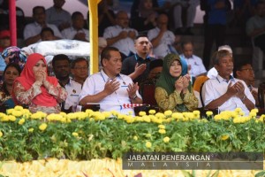 Menteri Besar Negeri Sembilan ketika meraikan Sambutan Hari Kebangsaan ke-61 Peringkat Negeri Sembilan.