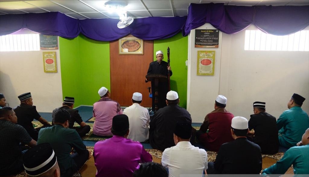 Mufti Wilayah Persekutuan menyampaikan Khutbah Jumaat kepada penghuni Pusat Koreksional Labuan