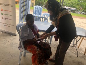 Turut diedarkan bahan-bahan penerbitan oleh agensi terlibat.