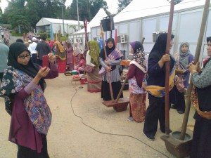 Aktiviti Mengemping sempena perasmian Festival Kenyir 2019