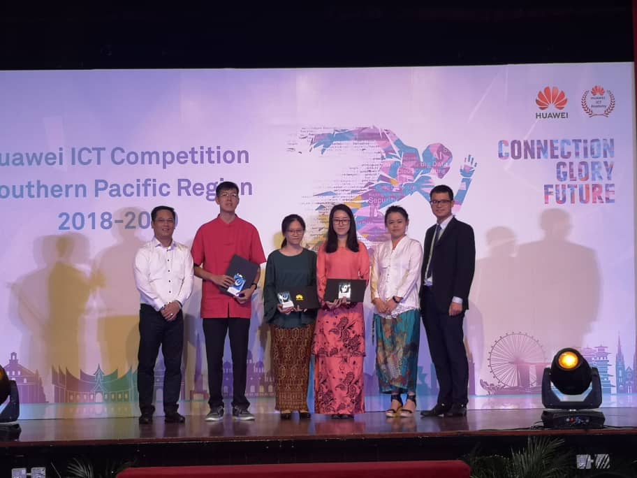 Pertandingan Huawei ICT Southern Pacific Regional(ihsan Dr. Tan Soo Fun)