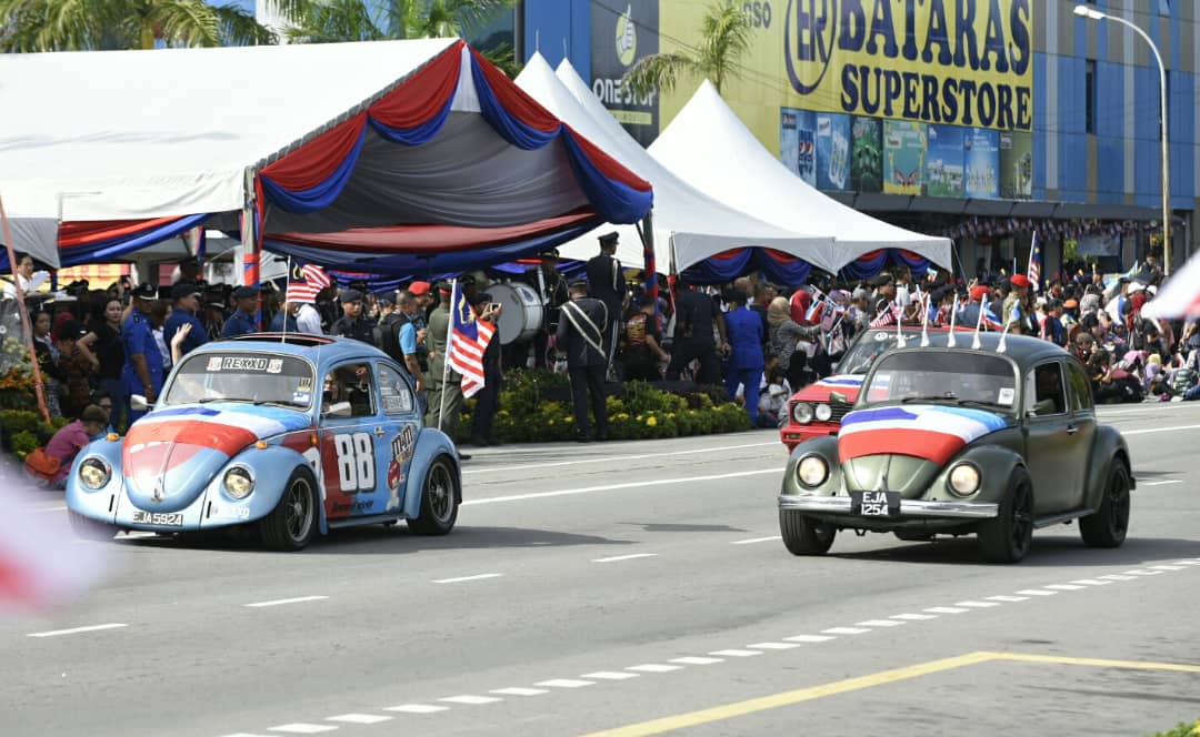 Kelab Volkswagen Klasik Sabah yang juga tidak melepaskan peluang untuk menyertai Acara Berjalan Lalu. 