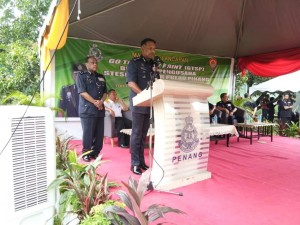 Pelancaran Program GO-TO-SAFETY-POINT (GTSP) Peringkat Kontinjen Pulau Pinang oleh Ketua Polis Pulau Pinang, YDH CP Dato' Narenasagaran Thangaveloo