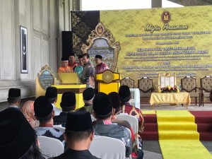 Perasmian Pameran Iluminasi dan Warkah Emas Diraja Terengganu oleh Sultan Terengganu