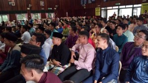 Antara pelajar yang hadir 