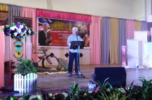 TKM1 Pulau Pinang mendeklamasikan sajak 'Candrawala Kemerdekaan'