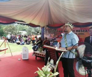 Datuk Dr Sahruddin Jamal percaya program ini mampu mendekatkan masyarakat Orang Asli dengan jabatan dan agensi kerajaan.