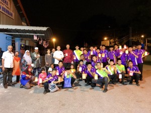 SMKA Tun Perak turut menyertai Perarakan Pesta Tanglung.