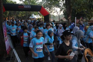 Lebih 700 peserta menyertai larian Fun Run sempena Sambutan Hari Diabetes Sedunia Peringkat Kebangsaan 2019. 
