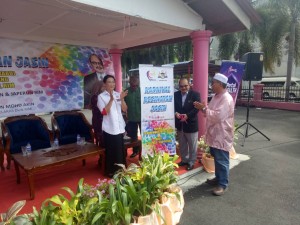 Timbalan Menteri Industri Utama, Datuk Seri Shansul Iskandar Haji Mohd Akin melancarkan Karnival Kesihatan Jasin.