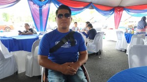 Hairul Anuar sentiasa menyertai progam anjuran YPKDT yang menyokong pembangunan orang kurang upaya.