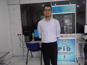 Pegawai Teknologi Maklumat Pusat Internet Desa Kuala Krai, Hasyim Che Manan