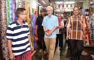 Lawatan ramah mesra sekitar Kampung Cina, Kuala Terengganu