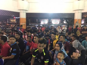 Antara pengunjung yang hadir.