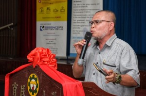 Mohd Noor Samion memberi taklimat berkaitan virus Corona. 