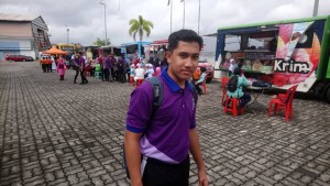 Farid Zafri Azmi, 16, pelajar Sekolah Menengah Kebangsaan (SMK) Padang Negara, Kuala Terengganu