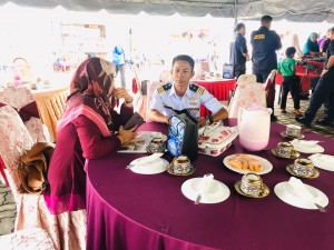Timbalan Pengarah Operasi, Jabatan Maritim Negeri Terengganu, Komander Arifin Ghazali berkongsi mengenai Hari Terbuka Maritim kepada penulis