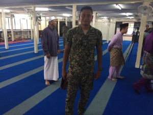 Firdaus Abdul Latif, 26 memberitahu pembinaan masjid baharu tanda keprihatinan kerajaan kepada rakyat