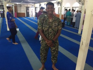 Nik Roslan Nik Mat, 25 berkata projek ini memberi keselesaan kepada para jemaah