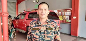 Pegawai Kanan Jabatan Bomba dan Penyelamat Malaysia Negeri Melaka, Kamarulizzam Abdullah.