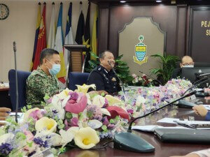 Ketua Polis Daerah Seberang Perai Tengah, Shafee Abd Samad ketika ditemui bersama media kelmarin.