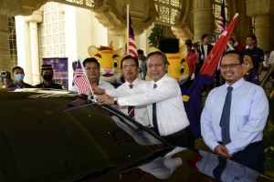 Pelepasan ‘Info On Wheel’ Merdeka oleh Menteri Besar Johor