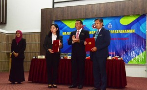Termeterai nota persefahaman antara AADK Bersama Jabatan Perikanan Malaysia.