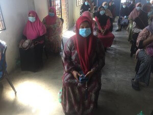 Normala Shiha Mat Zain berkata sumbangan yang diterima membantu memenuhi keperluan harian penduduk yang terjejas.