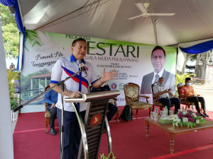 Ketua Pengarah AADK, Zulkifli Bin Abdullah menyampaikan ucapan sempena Program Lestari @Kuala Muda.
