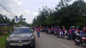 Sambutan dan penyertaan luar biasa dan meriah berjaya menghimpunkan belia dan beliawanis konvoi bermotor menjelajah ke 23 buah kampung seluruh DUN Bukit Besi, Dungun.