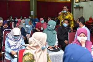 Suasana semasa sesi soal jawab.