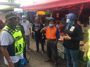 Pasar Pagi Awam Penaga diarahkan tutup setelah didapati tidak mematuhi SOP PKPP.
