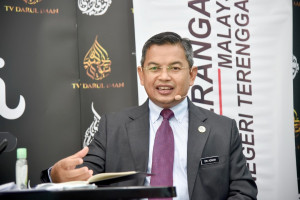 Pengerusi Pertanian, Industri Makanan, Perladangan, Komoditi dan Pembangunan Luar Bandar Negeri Terengganu, Dr.Azman Ibrahim.