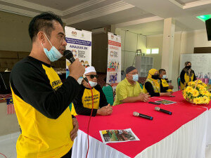 Sekitar Program Sepakat@Komuniti Kempen Pembudayaan Norma Baharu: Putuskan Rantaian COVID-19 Daerah Kuala Terengganu.