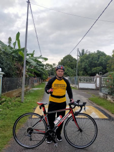 Ahmad Shauqi Abdullah, 30 pemenang tempat pertama aktiviti virtual cycling.