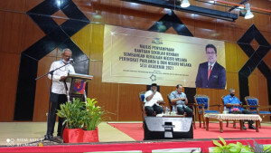 Ketika ucapan perasmian.