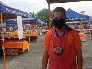 Tuan Mustafa Tuan Abu Bakar, 58 tahun, peserta FAMA dari Jalan Da Omar.