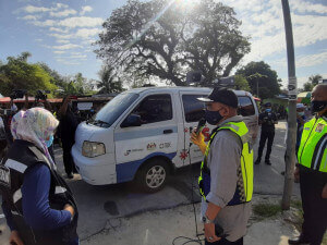 Ketua Polis Daerah SPU turut menasihati orang awam mematuhi SOP melalui hebahan IOW JaPen SPU.