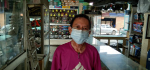Ang Ah Tat, 62, memberitahu beliau tidak bercuti panjang kerana sambutan diadakan secara ringkas.